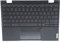 LTPRPTS Replacement for Lenovo 100e Chromebook 2nd Gen 81MA Laptop Upper Case Palmrest Keyboard Touchpad Assembly Part 5CB0T79741 Black