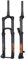 LUNJE 27,5 29 Mountainbike Federgabel Federweg 160mm XC/AM MTB Luftgabel Zugstufeneinstellung 1-1/2 Konische Gabel Steckachse 15 * 110mm Boost，mit Schloss (Color : Black, Size : 29inch)