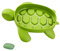 Porte-savon créatif en forme de tortue, Jagowa auto-drainant, antidérapant, pour douche, salle de bain, baignoire, cuisine, évier
