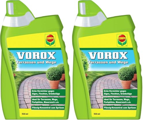 Compo 25383 terrazze Vorox e percorsi 500 ml (Confezione da 2)