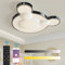 KZT Deckenleuchte LED Kinderzimmerlampe mit Fernbedienung Dimmbar Ultra Dünn Schlafzimmer Deckenlampe mit Speicherfunktion Modern Deckenbeleuchtung für Junge Mädchen Geschenk Babyzimmer Kindergarten
