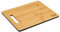 Tasty Bambus-Schneidebrett - 25,7x0,9cm - Ideal zum Schneiden von Brot, Obst, Gemüse, Schnittgut aller Art - Mit farbiger Kante und Griffloch - Braun/Grau