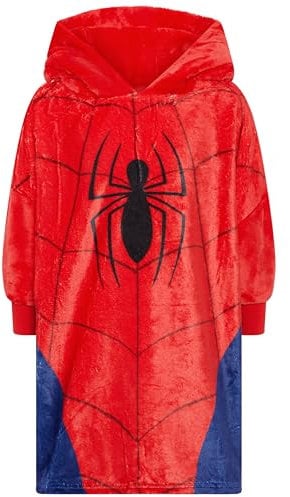 Spiderman Deluxe Oodie/Oversized Blanket Hoodie 4-5yrs