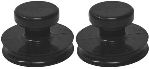 Vaguelly 2 Pièces Bol De Bodhisattva Élévateur De Bol En Caoutchouc Grand Bol Chantant Bol Ventouse En Caoutchouc Fournitures D'autel Bols Chantants Poignée Magnétique