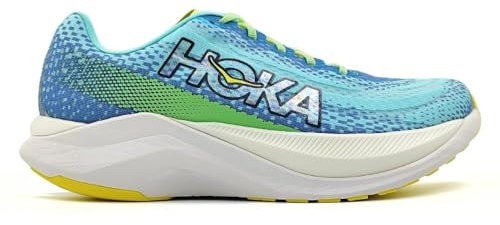 HOKA Mach X Laufschuhe Mann Blau Weiß