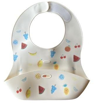 Babylätzchen (Creme Weiß)