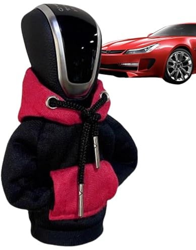 Generisch Schaltknauf Hoodie, Schaltknauf Hoodie Shifter, Adiwo Schalthebel Hoodie, Lustiger Schaltknauf-Pullover-Hoodie für Auto-Schalthebel, Auto Schalthebel Abdeckung Auto Schaltknauf Abdeckung