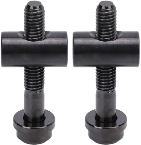 Sattelstützenschraube, Ti-Legierung, 2 Stück, Sattelstützen-Festschraube, M5 X 30 Mm, Ti-Legierung, Sattelstütze, Feste Schrauben für Radfahren, DIY-Ersatzteile (Schwarz)