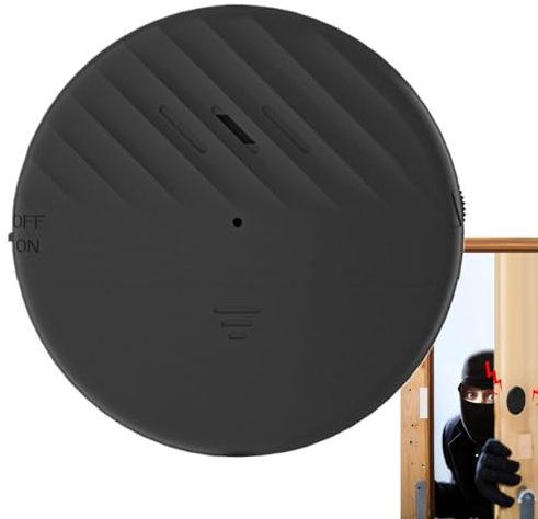 Alarmsummer für Fenster, Laute Vibrationssensoren,Diebstahlsicherer Türalarm | Alarmanlage für Haussicherheitssysteme für Geschäfts- und Industrietüren, Tresore und Wände