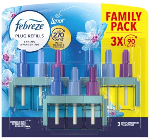 3Volution Plug In Refill 3pk - Spring Awakening - Use The Plug Refills Only With Devices, Sold Separately, To Fill Your Home With Air Freshness And Fragrance