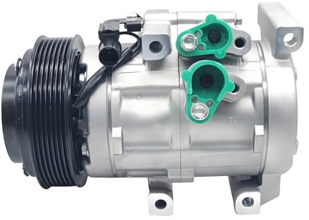 Compresor de aire acondicionado for Renault Laguna III BT00 BT0A BT0T BT1J KT0D KT0A 1.5 1.6 12 V, paquete de 6. Bomba de aire acondicionado de alto rendimiento DCS‑17EC OEM 8200720417 8200898810 8136