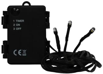 ZICOM Krippenzubehör Miniaturzubehör Batteriebox für 3X AA, ON/Off/Timer mit 3 LED, 4,5 Volt Kabellänge 1m Modellbau und Puppenhaus