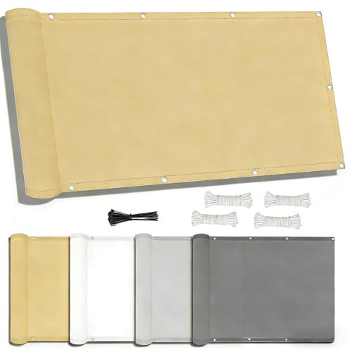 Voile d'ombrage Toile Rectangulaire 3x5M Imperméable Toile Ombrage Exterieur UV Protection, Voiles d'ombrage avec œillets, Cordons pour Patio, pergola, Jardin extérieur, Jaune Clair