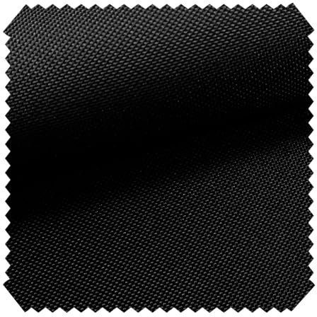 novely® Oxford Pro | Polyesterstoff 210D | anschmiegsam nachgiebig reißfest | Meterware Segeltuch Schwarz