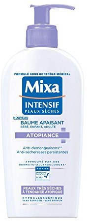 Mixa Intensif Peaux Sèches - Baume Apaisant Atopiance pour Peaux Très Sèches à Tendance Atopique - 250 ml