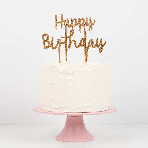 Meri Meri 157060 Happy Birthday Tortendeko