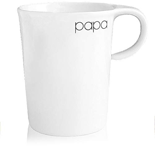 BonApart Becher Kaffeebecher Teebecher Henkelbecher mit Schriftzug Made in Germany (Papa)