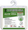 V.I.P. Very Important Pillow V.I.P. Paar Kissenbezüge Aloe Vera Jacquard elastisch mit Reißverschluss 50 x 80 cm, Made in Italy