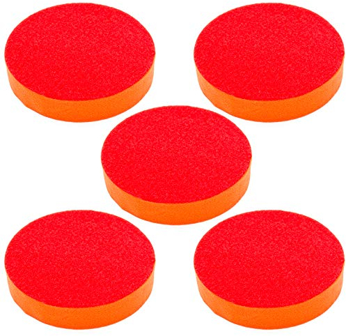 5 x 180 mm Klett Polierschwamm Schleifschwamm Autolack Polierpad für Polierer