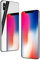 NALIA Mirror Hardcase compatible with iPhone XS Max, Slim Protective View Cover 9H Tempered Glass Case & Silicone Bumper, Shockproof Mobile Back Protector Phone Skin Coverage, Color:Silver