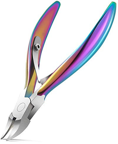 BEZOX Volledelstahl Nagelzange für Tiefe, Starke, Dicke Zehen Eingewachsene Fußnägel und Fingernägel mit Tragbare Aufbewahrungstasche (Hochtemperatursterilisierbar)