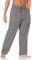 Amazon Essentials Pantaloni da Pigiama in Tessuto vestibilità Dritta con Tasche Uomo, Grigio, XL