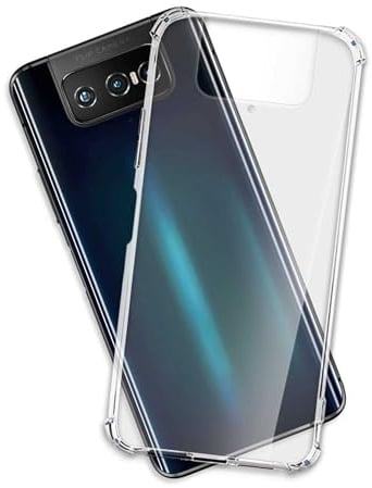 mtb more energy® Custodia Soft Armor per ASUS Zenfone 7, 7 PRO (ZS670KS, ZS671KS / 6.4'') - Angoli rinforzati - 1.5mm TPU Case Cover