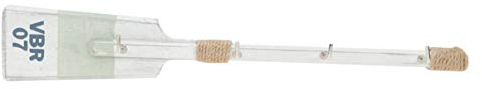 Cabilock Hakenleiste Garderobe Garderobenleiste Ruder Ornament Strand Nautischen Paddel Wandbehang Dekorationen für Küste Meer Bad Nautische Dekoration Grau Handtuchhaken Holzpaddel