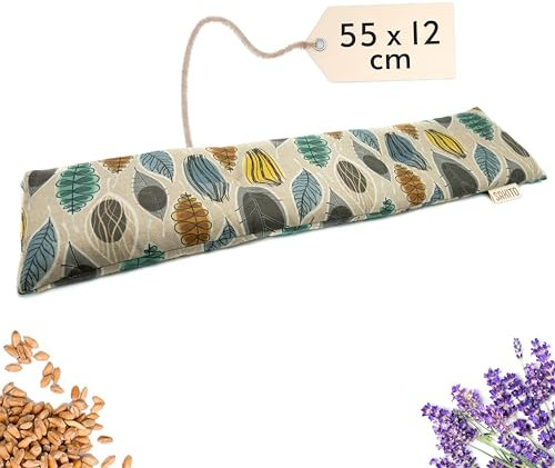 Borsa Termica Microonde Semini Riscaldanti (55x12 cm) - Cuscino Termico Microonde - Cuscino Riscaldabile - Cuscino Riscaldante - Scaldino con Semi - Cuscino di Semi di Grano e Lavanda