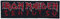 Iron Maiden Senjutsu Logo Unisex Patch schwarz/rot 100% Polyester Band-Merch, Bands
