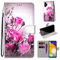 Tveinan Coque Cuir pour Samsung Galaxy A13 4G, 360 Degrés Silicone Antichoc Magnetique Housse Motif Joli Flip Case pour Samsung A13 4G Étui Fille Femme Garçon - Fleur