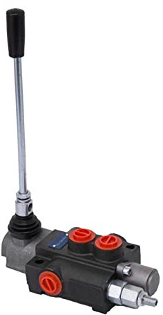 QYEW Valvola idraulica serie G P40, comandirezionali per spaccalegna 3625PSI, valvole a 1 bobina 3 posizioni per serbatoi caricatori trattori, controllo velocità