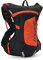 USWE Moto Hydro 4L Trinkrucksack mit 2,0 l Wasserblase, ein hochwertiger, federfreier Rucksack für Enduro und Off-Road-Motorrad, Schwarz / Orange