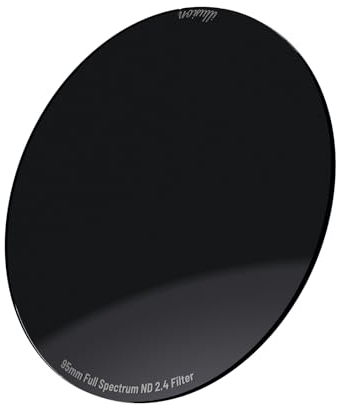 TILTA Illusion 95mm Full Spectrum Neutral Density ND 2.4 Filter Compatible with Tilta Mirage Matte Box, Lens Circular Filter for DSLR Cameras Photography Accessories TF-95-ND24