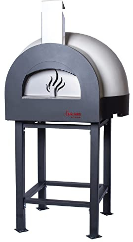 Forno a Legna da Esterno Cottura Diretta in Refrattario Zio Ciro Subito Cotto 60 Bianco