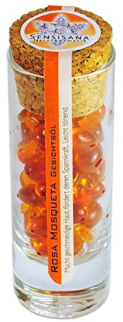 Sensisana Gesichtsöl Rosa Mosqueta - 50 Kapseln