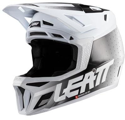 Gravity 8.0 MTB-Helm – Weiß Weiß – M 57–58 cm