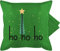 Shirtracer Kissenbezug - Weihnachtskissen Christmas Geschenke - Ho Ho Ho Motiv I Weihnachtsmotiv - 50 x 50 cm - Grün - Kissen Weihnachten Weihnachts-Kissen weihnacht hohoho kissenbezüge