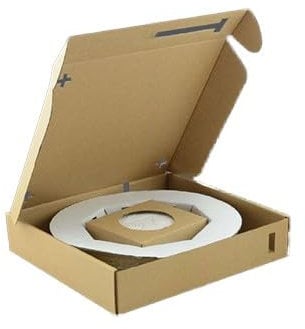 helos FTTH-Anschlussset, beidseitig mit LC-APC-Steckern vorkonfektioniert, 20m