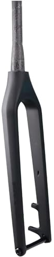 LYMFCFC Carbon Fiber Starrgabel MTB Starrgabel 29'' Konisches Rohr 1-1/2'' Boost Achse 15X110mm Scheibenbremse für Mountainbikes A,29in