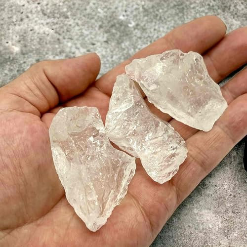 arana's - Cuarzo blanco en bruto piedra natural 3-5 cm - Cristales naturales y piedras preciosas - Reiki equilibrio metafisico - Piedras curativas sanacion decoracion (100g Cuarzo blanco)