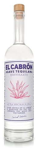 El Cabrón 100% Blue Agave Tequila, 70cl, 40% ABV, Authentic Mexican Tequila, made Sustainably from the traditional process with 100% Wild Blue Agave
