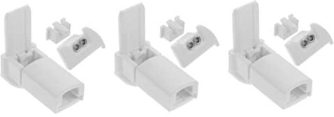 VOSAREA 3sätze Ersatzteile Für Faltstore Plissee Reparaturzubehör Für Jalousien Einfache Installation Unsichtbare Wirkung Für Innenräume Geeignet Plissee Reparaturset Ersatzteile