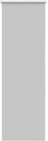 vidaXL Verdunkelungsrollo Hellgrau 40x130 cm Stoffbreite 35,7 cm, Rollo, Klemmfix, Thermorollo, Verdunklungsrollo, Klemmrollo, Fensterrollo