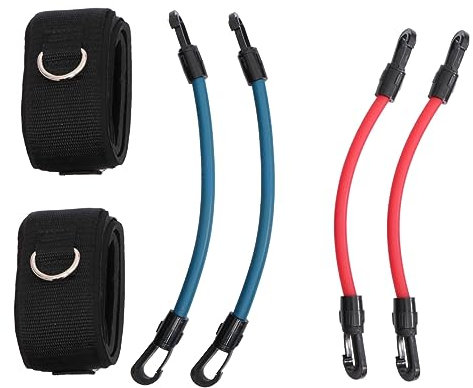 VANZACK Leg Thigh Latex Resistance Bands Pilates Exercise Bands for Physiotherapy Ankle Straps Yoga Pilates Accessories