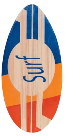 LOVIVER Skimboard Skim Board Leichtes Skimboarding Flachwasser Anfänger Stand Up Smooth Erwachsene Wasserski 41 Zoll Surfbrett
