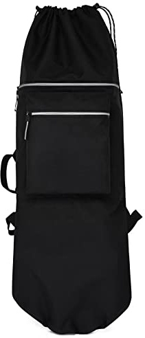 RCJUMPANT Skateboard Bag, Waterproof Oxford Cloth Skateboard Backpack for Outdoor Sports Gear Accessories (black, Small Size)