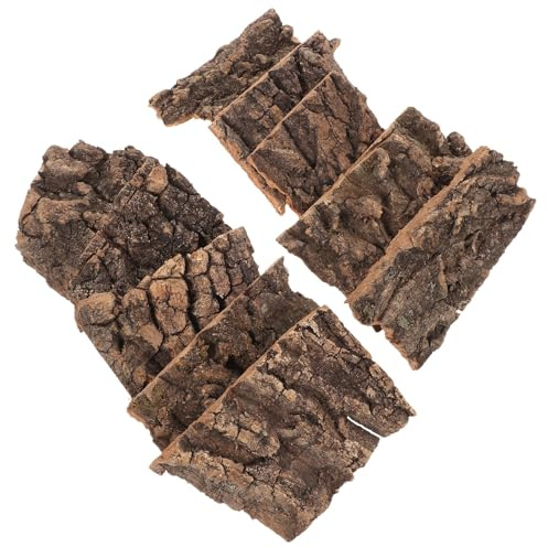 WEKAMOS 14 Teiliges Set Reptilien Fütterungs Und Dekorationsartikel Rindenmulch Für Schildkröten Und Terrarienhintergründe Reptilien Hintergrund Zubehör Terrarien AST