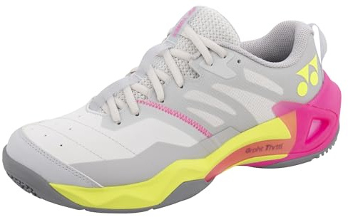 YONEX Subaxia GT Women 2026 Badmintonschuhe Damen – Graphite Throttle Dämpfung – Indoor Training – Light Gray (Light Gray, EU Schuhgrößensystem, Erwachsene, Damen, Numerisch, M, 38)