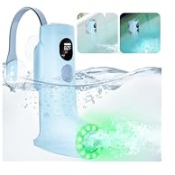 Spa de Baignoire sans Fil avec Hydrotherapie, Mode Massage et Bulles, 7 Couleurs de Lumière RGB à Respiration, Étanchéité IP67, 360° Réglable, Adapté pour Bulle Baignoire, Cadeau Élégant